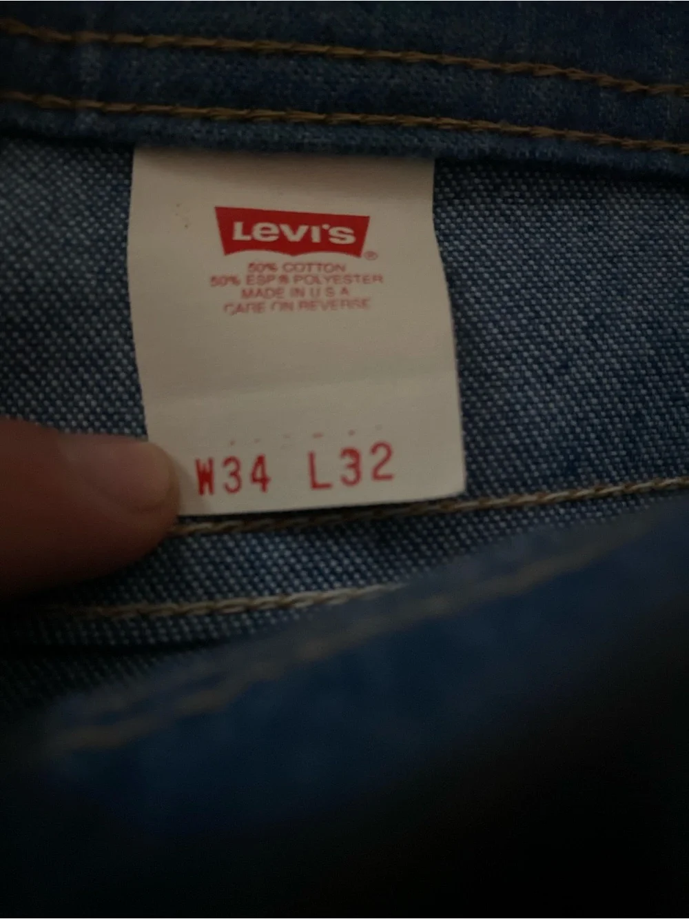 Levi's Men's Dark Blue Bootcut Jeans